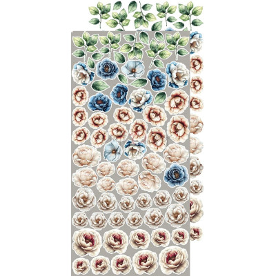 Midfulness Time Flores  Recortables 15 x30 - Craft O´Clock