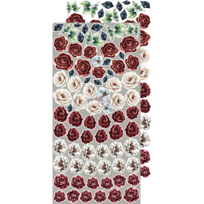 Midfulness Time Flores  Recortables 15 x30 - Craft O´Clock