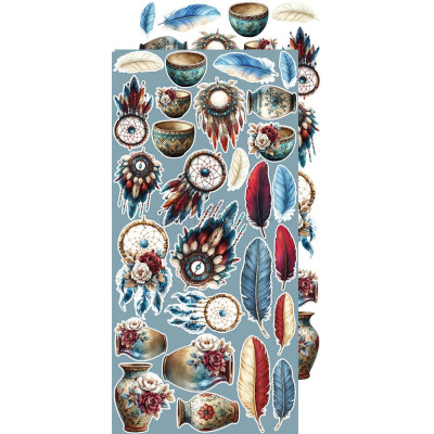 Midfulness Time Espejo  Recortables 15 x30 - Craft O´Clock