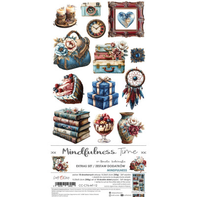 Midfulness Time Espejo  Recortables 15 x30 - Craft O´Clock
