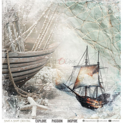 Emerald Tales 30x30 cm - Craft O´Clock