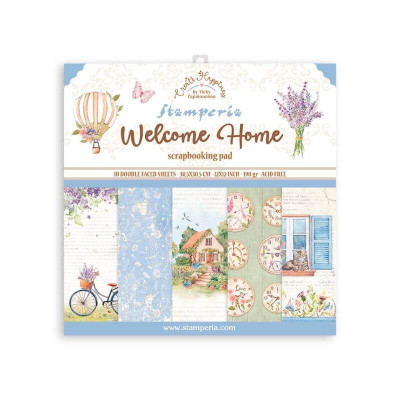 Welcome Home 30x30 cm - Stamperia