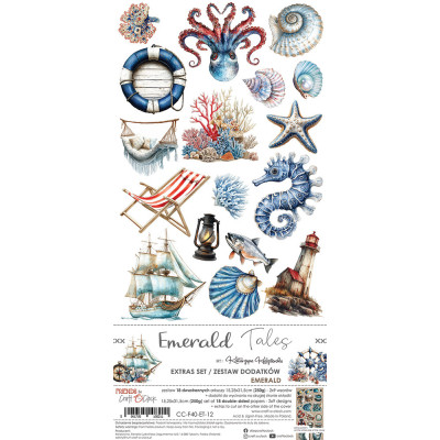 Emerald Tales  Recortables 15 x30 - Craft O´Clock