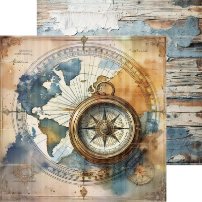 Summer Adventure  20X20 cm  Papel + Básicos- Craft O´Clock