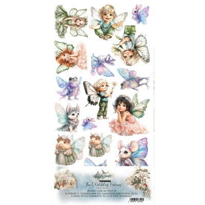 The World of Fairies  Recortables 30x15 cm - Alchemy of Art