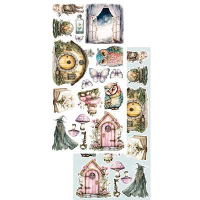 The World of Fairies  Recortables 30x15 cm - Alchemy of Art