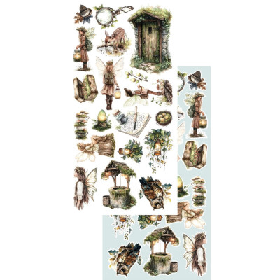 The World of Fairies  Recortables 30x15 cm - Alchemy of Art