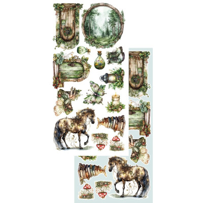 The World of Fairies  Recortables 30x15 cm - Alchemy of Art