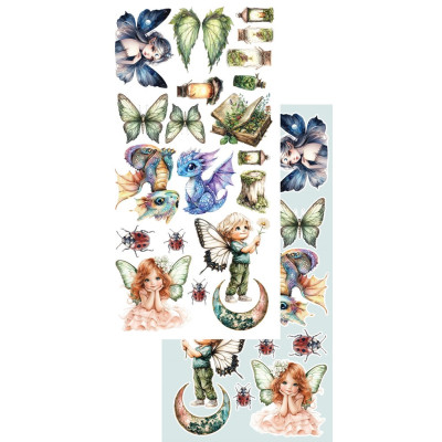 The World of Fairies  Recortables 30x15 cm - Alchemy of Art