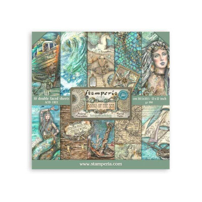 Songs of the Sea 30x30 cm - Stamperia