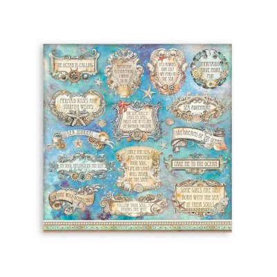 Songs of the Sea 30x30 cm - Stamperia