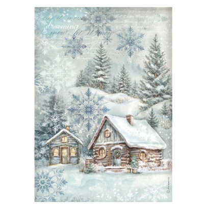 The Owl´s House Papel de Arroz A4- Stamperia