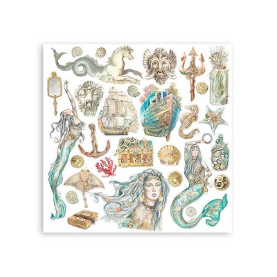 Songs of the Sea 30x30 cm - Stamperia