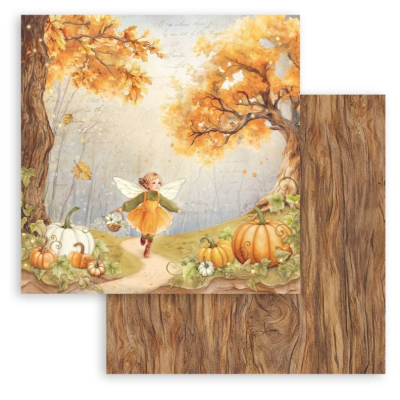 Whispering Woods 8x8  Stamperia