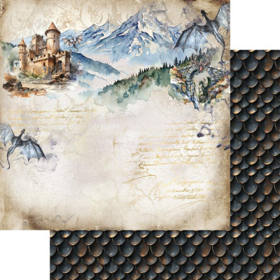 The Legends of the Dragons  30x30 cm - Alchemy of Art
