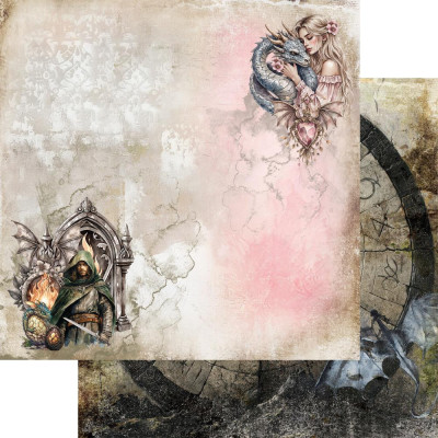 The Legends of the Dragons  30x30 cm - Alchemy of Art