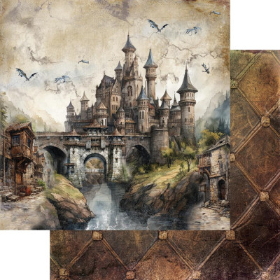 The Legends of the Dragons  30x30 cm - Alchemy of Art