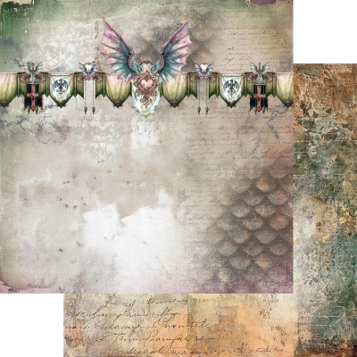 The Legends of the Dragons  30x30 cm - Alchemy of Art