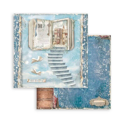 Vintage Library 30x30 cm - Stamperia