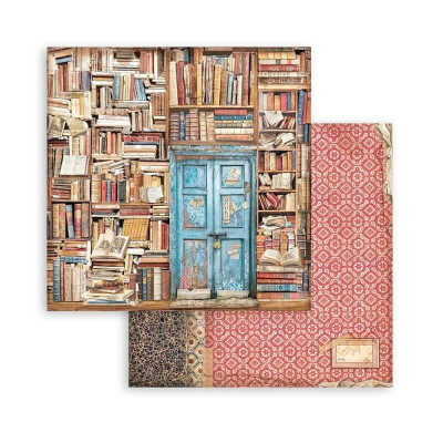 Vintage Library 30x30 cm - Stamperia