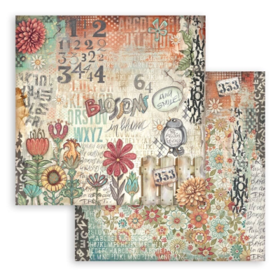 Furry Friends 8x8  Stamperia