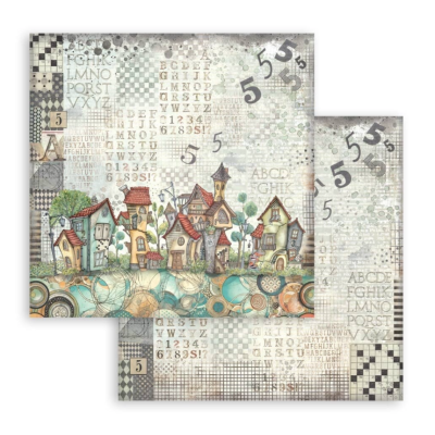 Furry Friends 8x8  Stamperia