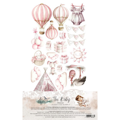 The Baby Niña  Recortables 30x15 cm - Alchemy of Art