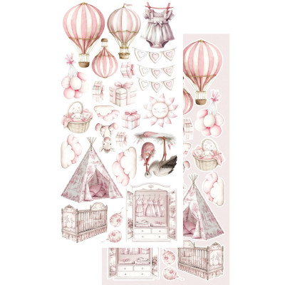 The Baby Niña  Recortables 30x15 cm - Alchemy of Art