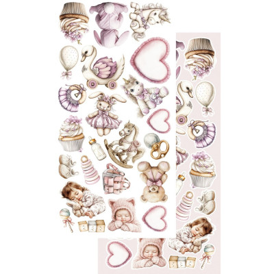 The Baby Niña  Recortables 30x15 cm - Alchemy of Art