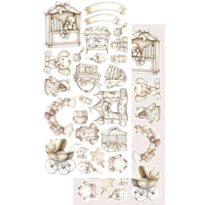 The Baby Niña  Recortables 30x15 cm - Alchemy of Art