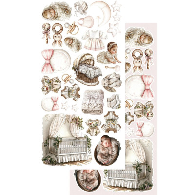 The Baby Niña  Recortables 30x15 cm - Alchemy of Art
