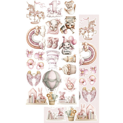 The Baby Niña  Recortables 30x15 cm - Alchemy of Art