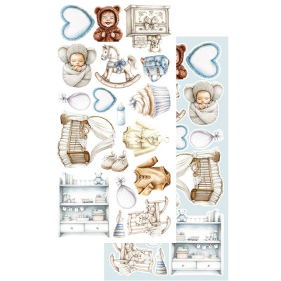 The Baby Niño  Recortables 30x15 cm - Alchemy of Art