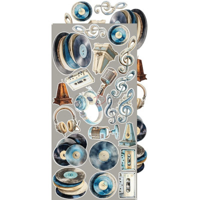 Melody of my Soul  Recortables 15 x30 - Craft O´Clock