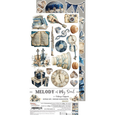 Melody of my Soul  Recortables 15 x30 - Craft O´Clock