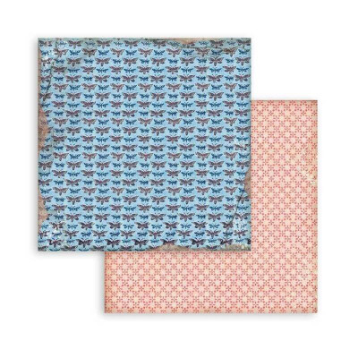 Vintage Library Maxi Backgrounds Selection 30x30 cm - Stamperia