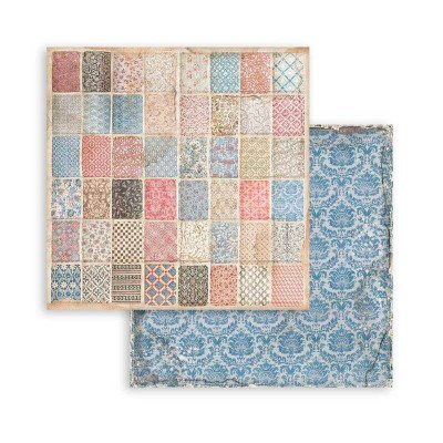 Vintage Library Maxi Backgrounds Selection 30x30 cm - Stamperia