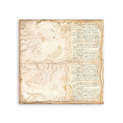 Vintage Library Maxi Backgrounds Selection 30x30 cm - Stamperia