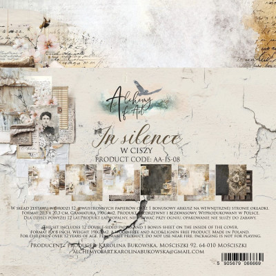 In Silence  20x20 cm - Alchemy of Art