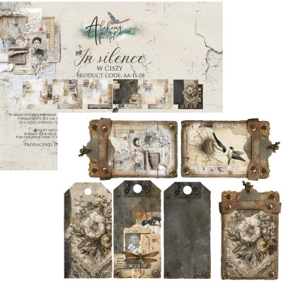 In Silence  20x20 cm - Alchemy of Art