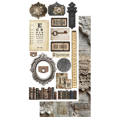 In Silence  Recortables 30x15 cm - Alchemy of Art