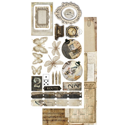 In Silence  Recortables 30x15 cm - Alchemy of Art