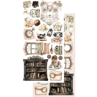 In Silence  Recortables 30x15 cm - Alchemy of Art