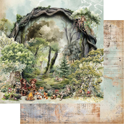Friends of the Forest - Alchemy of Art 20x20 cm