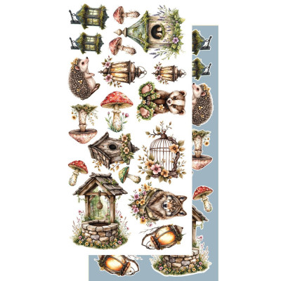 Friends of the Forest  Recortables 30x15 cm - Alchemy of Art