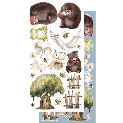 Friends of the Forest  Recortables 30x15 cm - Alchemy of Art
