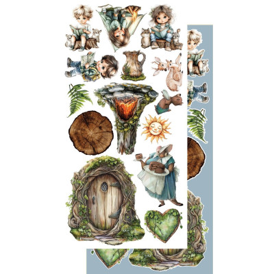 Friends of the Forest  Recortables 30x15 cm - Alchemy of Art