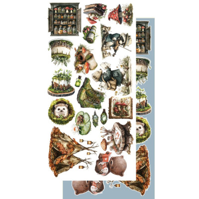 Friends of the Forest  Recortables 30x15 cm - Alchemy of Art