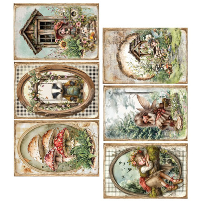 Friends of the Forest  Recortables 30x15 cm - Alchemy of Art