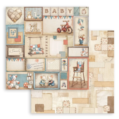 Baby  30x30 cm Mini Pad  - Stamperia